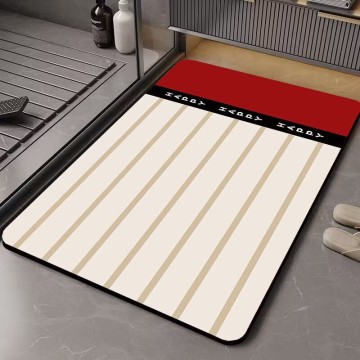 Minimalist Diatom Absorbent Bathroom Carpet