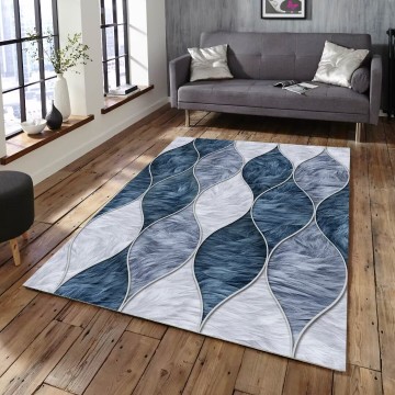 Contemporary Loop Carpet for Living Room, Elegant and Decorative