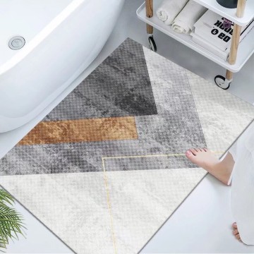 Super Absorbent Diatom Bathroom Carpet Mat