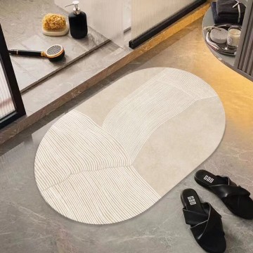 Bathroom Mat Absorbent Non Slip Quick Bathroom Rug for Bathroom Floor