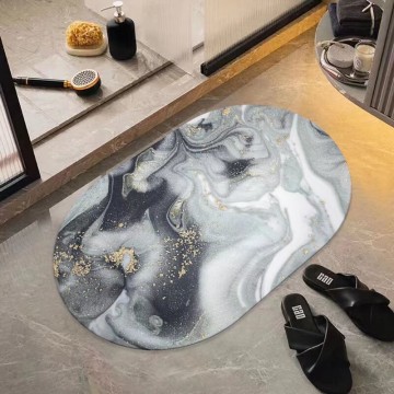 Water Absorbing Non-Slip Diatom Bathroom Rug