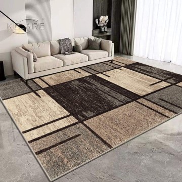 K07 Geometric Home Rugs New Printed Kelare Velevt Modern Carpet