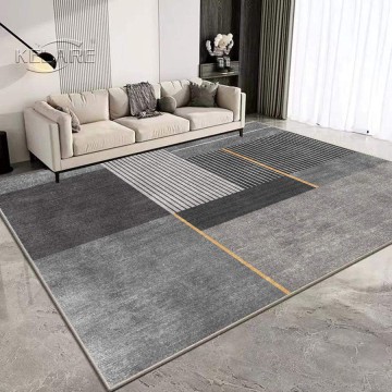 K08 Luxury Modern Kelare velvet Living Room Carpet Area Rugs