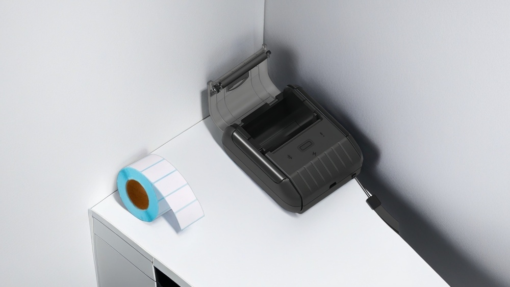 M20 Small Portable Mobile Thermal Receipt Printer Label Maker (1)