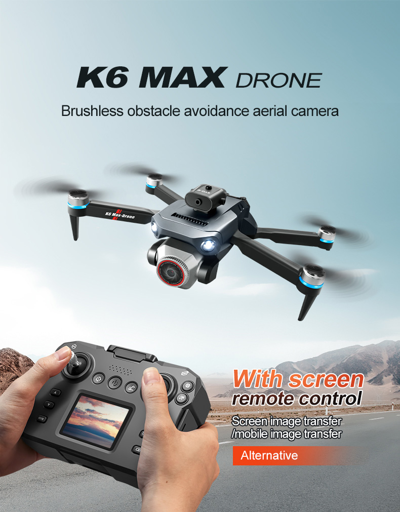 K6 Max Drone 4K Camera Obstacle Avoidance WIFI FPV (6)