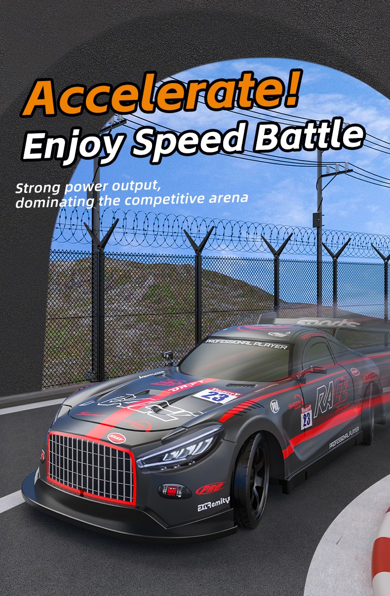Spray 4WD RC Car with Accelerated Spray Lights Sound and 2