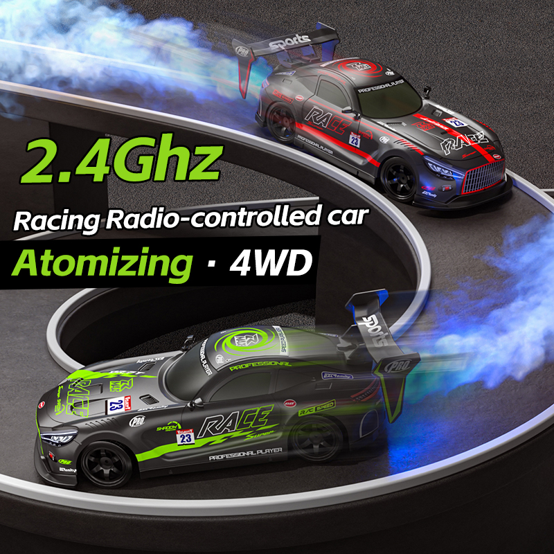 Spray 4WD RC Car with Accelerated Spray Lights Sound and 2