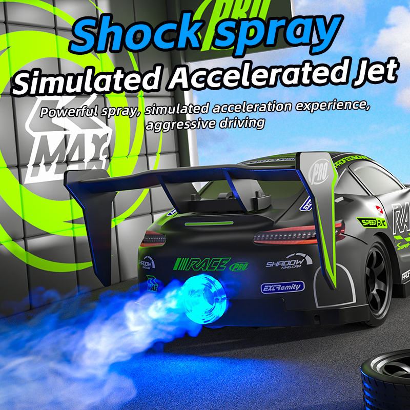 Spray 4WD RC Car with Accelerated Spray Lights Sound and 2