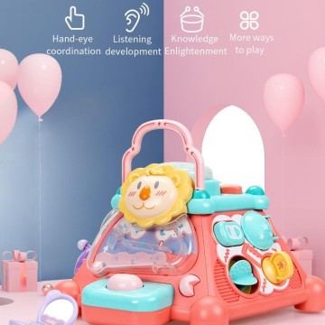 Baby Early Learning Multi-function Puzzle Hexahedron Game Kids Educational Activity Cube Musical Toddlers Toys