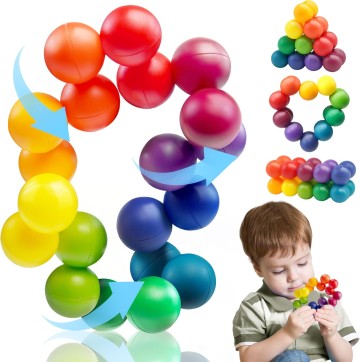 Autism Sensory Fidget Toys Easter Eggs Gifts for Kids Toddlers ADHD Travel Essentials