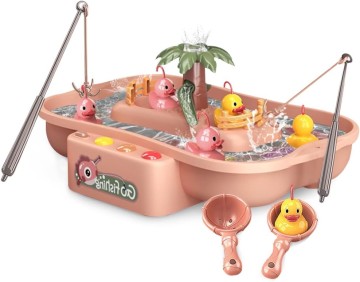 Hook a Duck Game Electronic Fishing Toy Water Music Set
