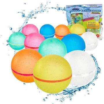 Reusable Water Balloons Summer Splash Outdoor Toys for Kids