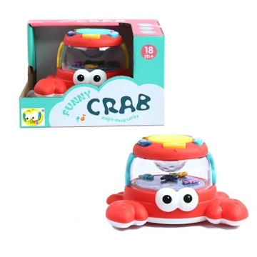 Interactive Educational Musical Crab Toy for Toddlers 18m Plus