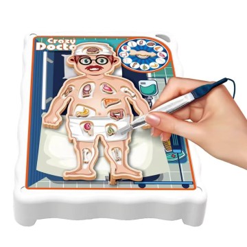 Electronic Shock Game Crazy Doctor Surgery Educational Touch Toy