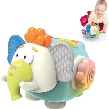 Montessori Educational Elephant Busy Cube Travel Sensory Toy for Toddlers
