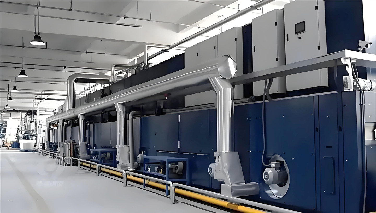 stenter machine energy saving heat air recycling reuse