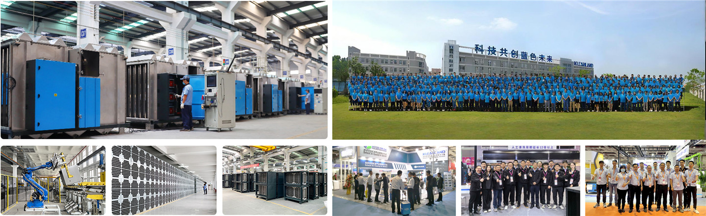 Stenter machine purification and heat recovery manufacturer Kleanland