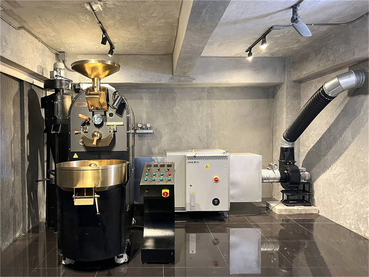 coffee roasting fume purifier