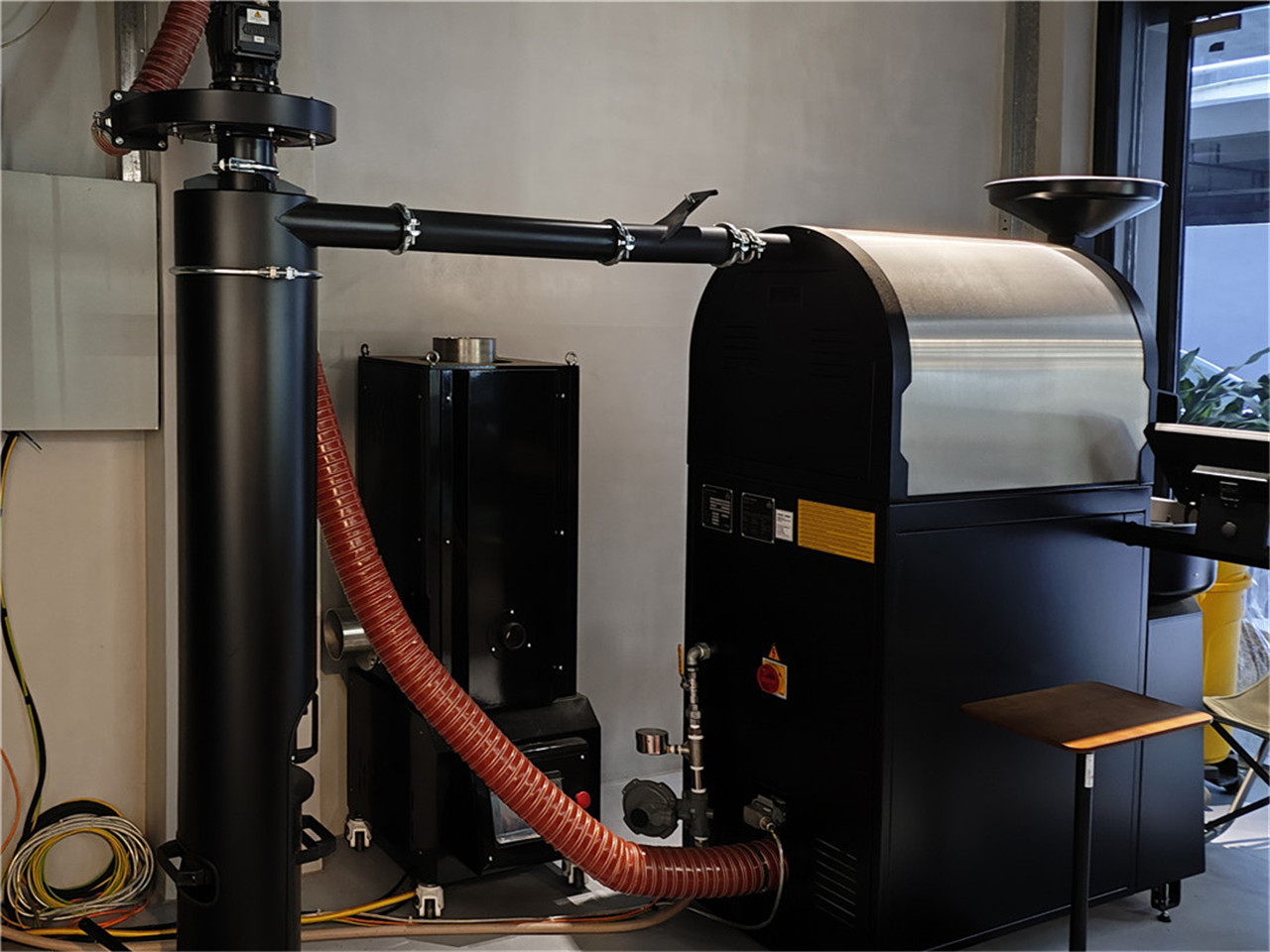 coffee roasting smoke purifier
