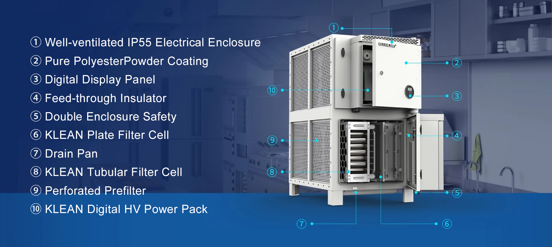 Latest ESP Filtration Solution for Commercial Kitchen