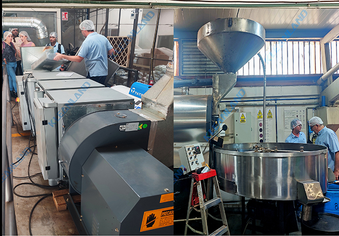 coffee bean roasting mill air pollution smoke purifier