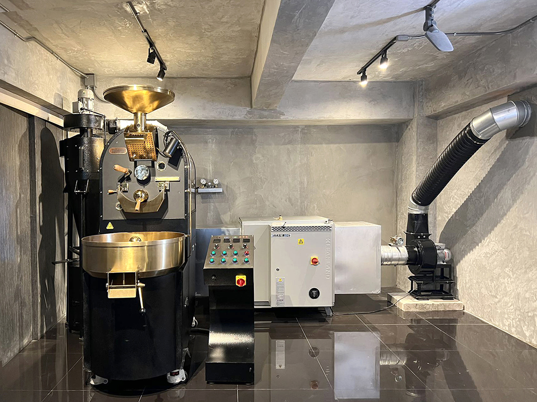 coffee fume smoke eater for roasting smoke