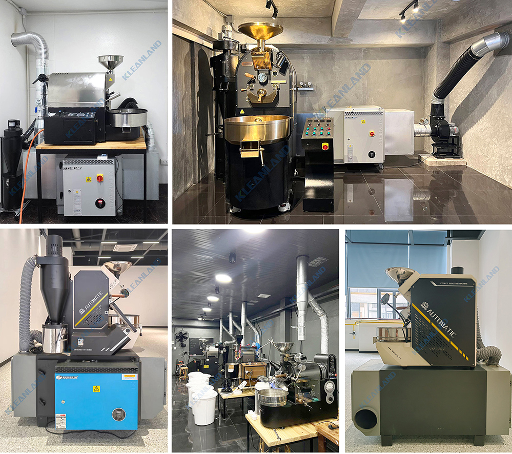 air purifier for coffee roasting machine