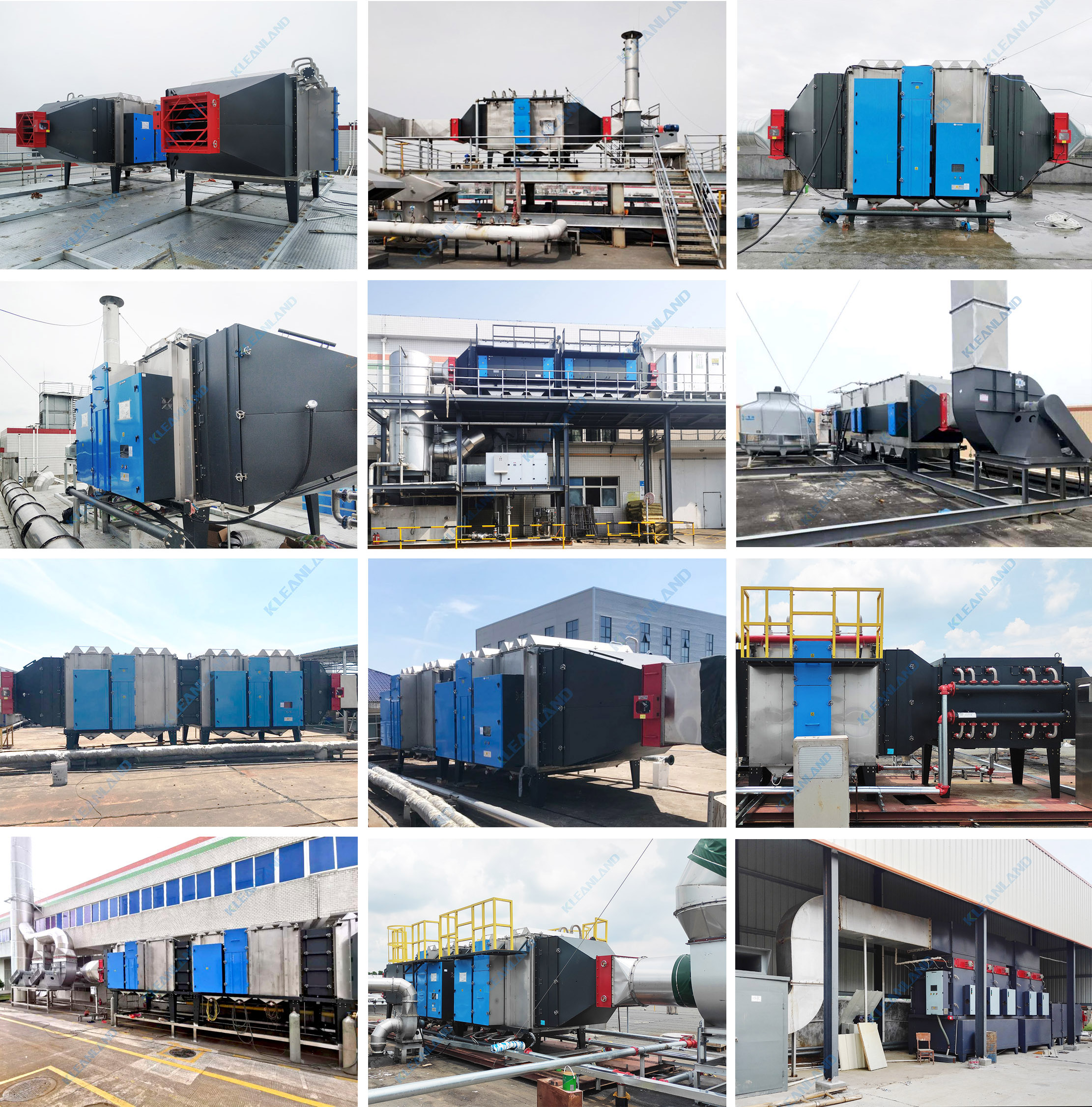 air handling for conveyor belt furnace