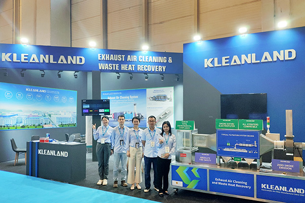 kleanland export electrostatic precipitator for commercial kitchens and restaurant