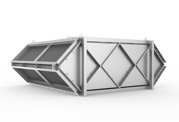 Industrial Heat Exchanger Heat Recovery Device for Factory & Plant