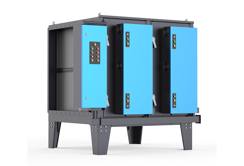 The 95% efficiency standard uniform-stage ESP Filter is safe, stable, energy-saving (50% reduction), and increases treatment area by 16% (1).jpg