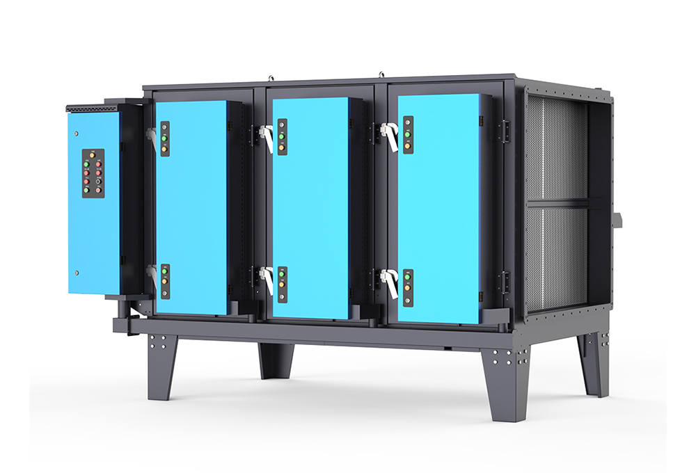 The 95% efficiency standard uniform-stage ESP Filter is safe, stable, energy-saving (50% reduction), and increases treatment area by 16% (2).jpg