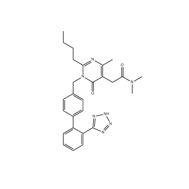 2-(1-((2'-(1H-tetrazol-5-yl)-[1,1'-biphenyl]-4-yl)Methyl)-2-butyl-4-Methyl-6-oxo-1,6-dihydropyriMidin-5-yl) -N,N-diMethylacetaMide