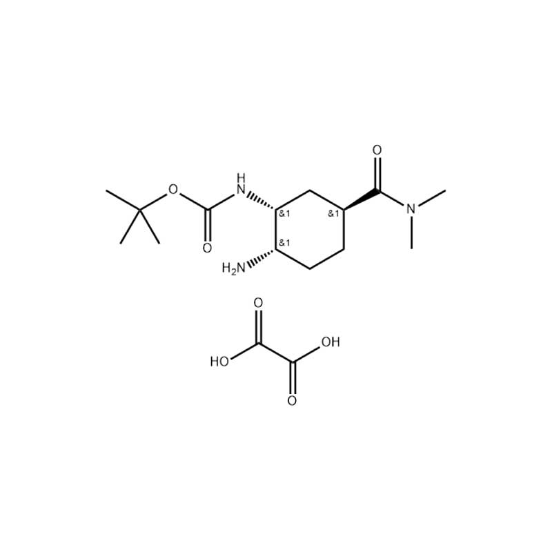 tert-Butyl[(1R,2S,5S)-2-amino-5-[(dimethylamino)carbonyl]cyclohexyl]carbamate oxalate