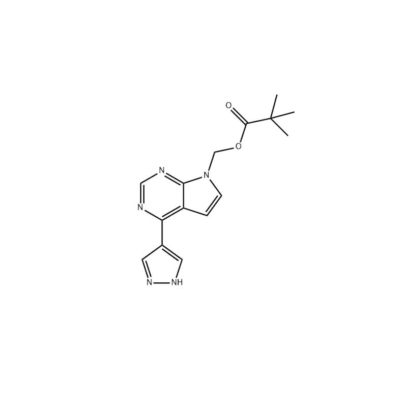 [4-(1H-Pyrazol-4-yl)-7H-pyrrolo[2,3-d]pyrimidin-7-yl]methyl pivalate