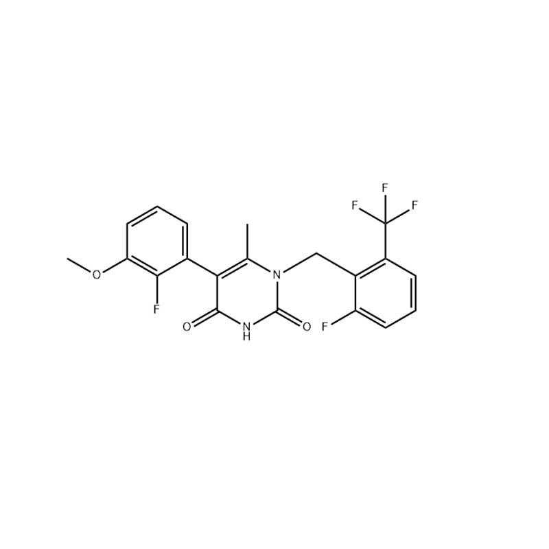 5-(2-Fluoro-3-methoxyphenyl)-1-[[2-fluoro-6-(trifluoromethyl)phenyl]methyl]-6-methyl-2,4(1H,3H)-pyrimidinedione