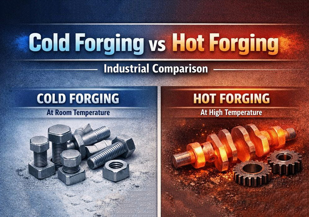 Cold Forging vs. Hot Forging: Navigating the Technical Landscape for Modern Manufacturing