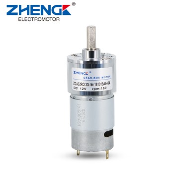 32mm Diameter DC Gear Motor ZGA32RO For Printer