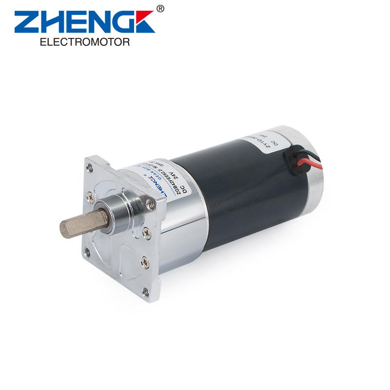 Diameter 42mm DC Geared Motor Eccentric Shaft Square Flange ZGB42FEE For Vending machine