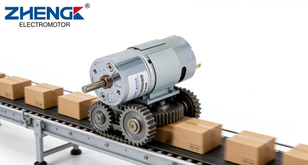 DC Motor with a Varistor Fitted