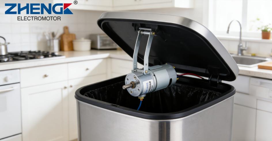 DC geared motor, what role does the geared motor play?