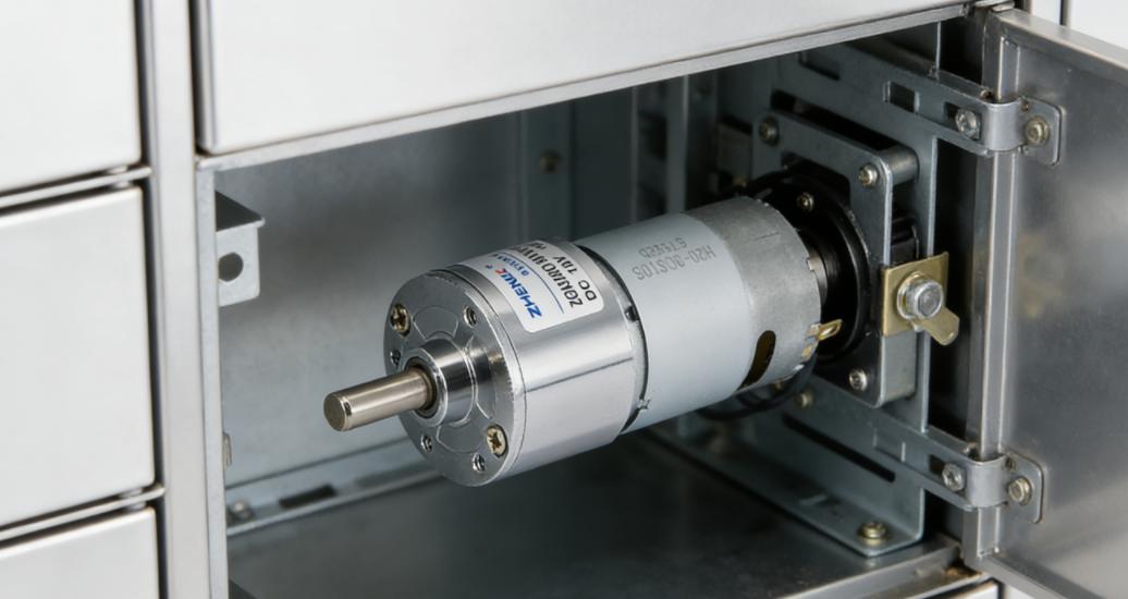 DC Worm Gear Motors in Automated Equipment Application