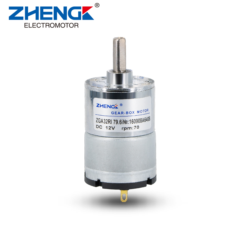 32MM Diameter DC Small Gear Motor Metal Gearbox