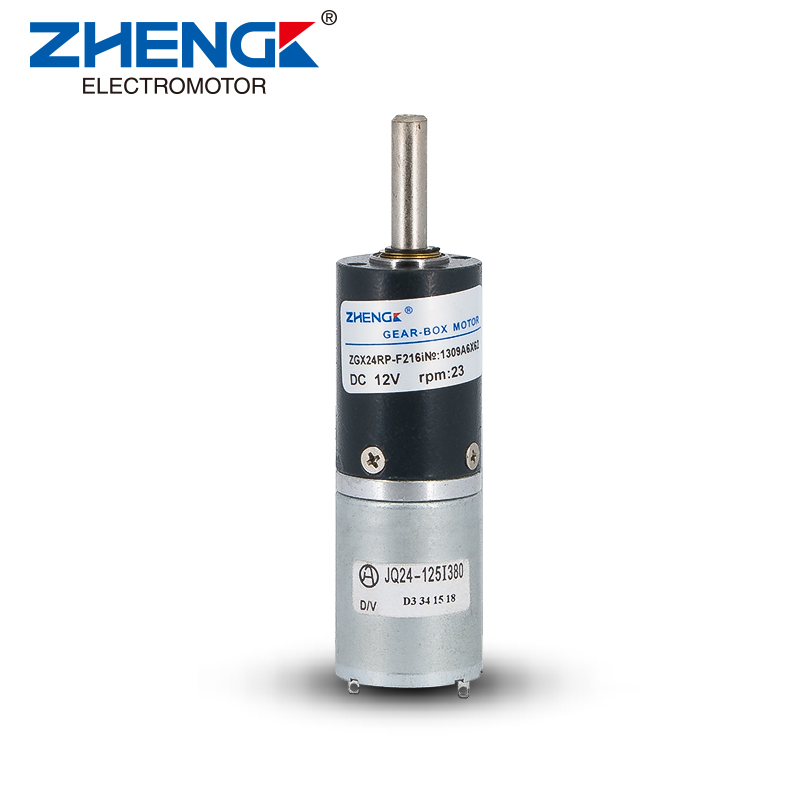 Diameter 24mm Planetary Gearbox RF370 DC Motor For Robot Toys