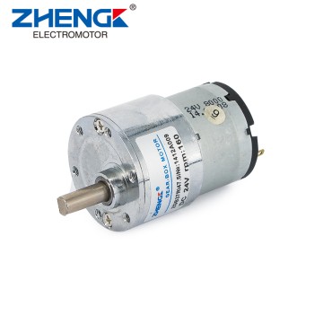 Diameter 37mm ZGB37RI DC Gear Brushed Motor For Printers