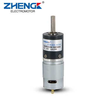 D28mm ZGX28RO Planetary Gear motor with Gearbox RS385