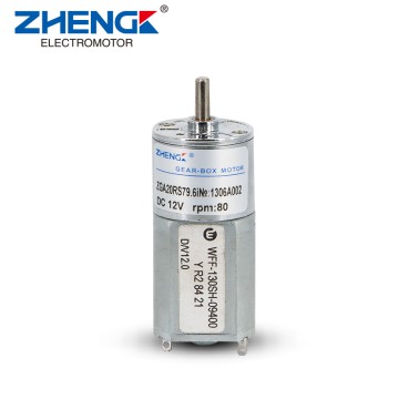 Zhengke Motor ZGA20RS 20MM Diameter DC Gear Motor For Printer
