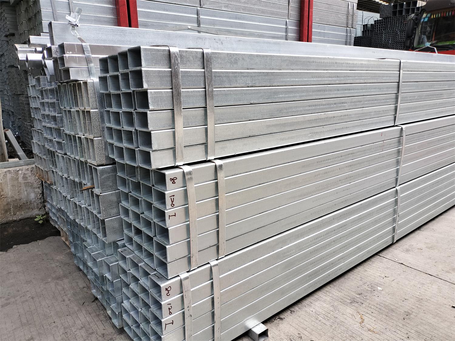 Q235, A53 galvanized square tube