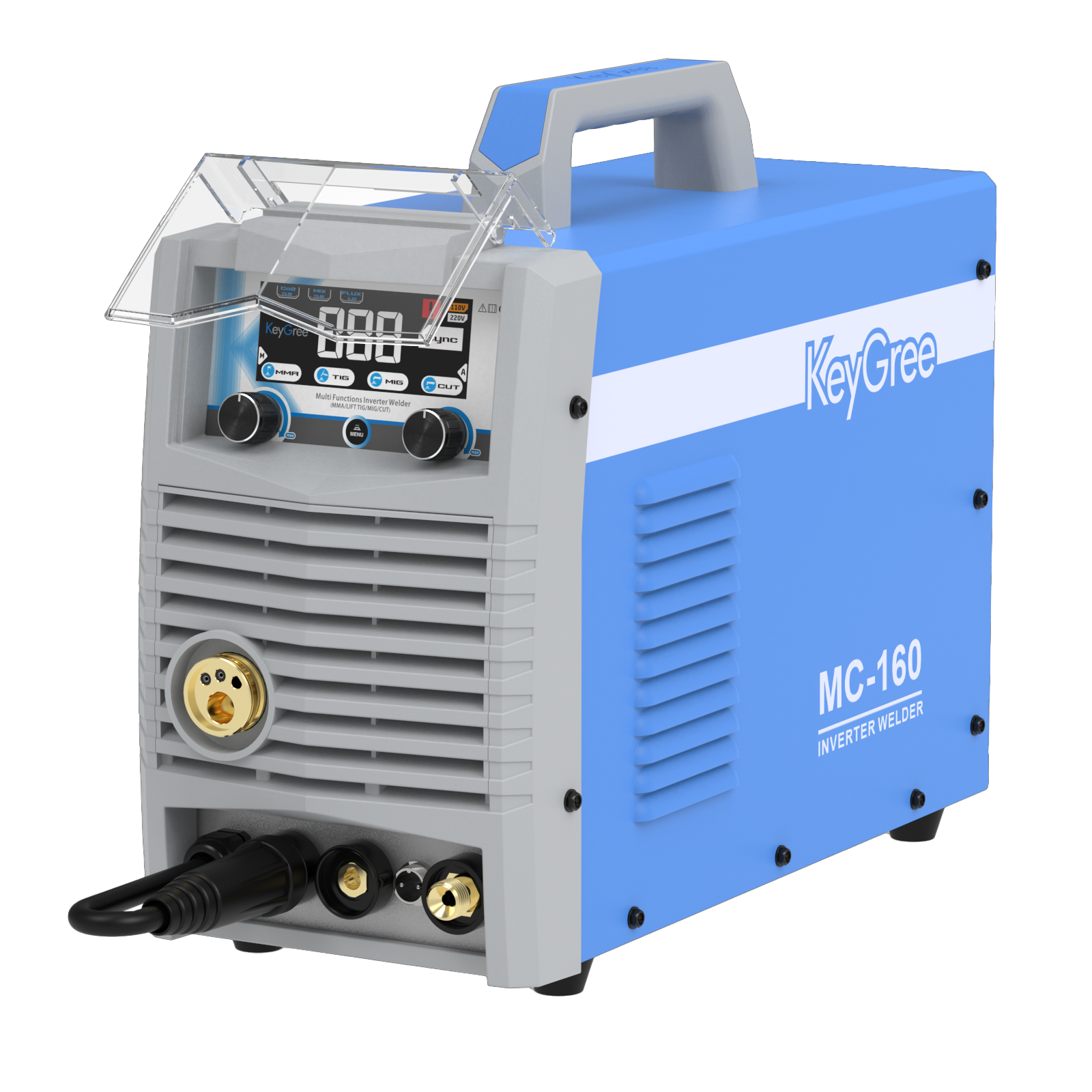 Multifunctional welder (MIG/MMA/CUT/LIFT TIG/FLUX 3 IN 1)