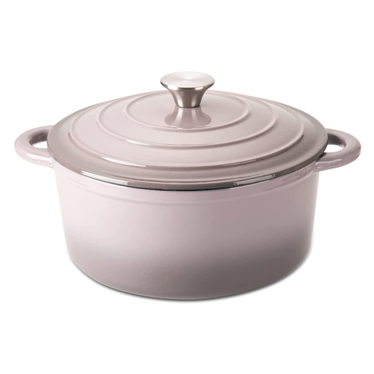 China Kitchen Ware 24Cm Enamel Non Stick Cooking Pot Frying Pan Cast Iron Cookware Set